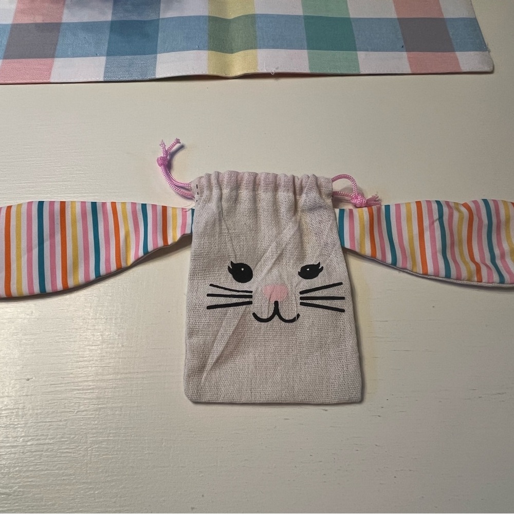 Kids Bunny Ear Pouch - Multicolor